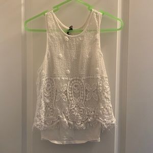 Jessica Simpson children’s large white tank top combo